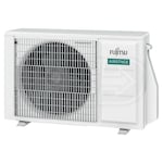 Fujitsu - 9k BTU Cooling + Heating - Compact Ceiling Cassette Air Conditioning System - 23.5 SEER2