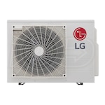 LG Concealed Duct 2-Zone System - 18,000 BTU Outdoor - 9k + 12k Indoor - 18.5 SEER2