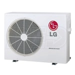 LG Concealed Duct 2-Zone System - 18,000 BTU Outdoor - 12k + 12k Indoor - 17.2 SEER