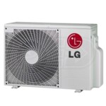 LG - 12k Cooling + Heating - Ceiling Recess - Air Conditioning System - 19.4 SEER