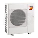 Mitsubishi Wall Mounted 2-Zone System H2i System - 20,000 BTU Outdoor - 6k + 12k Indoor - 17.0 SEER