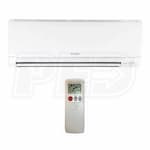 Mitsubishi - 15k BTU Cooling Only - M-Series Wall Mounted Air Conditioning System - 21.6 SEER