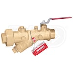 Caleffi FlowCal Y-Strainer with Integral Ball Valve, 1-1/4