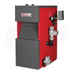 Crown Boiler Cayman - 86K BTU - 83.1% AFUE - Hot Water Propane Boiler - Chimney Vent - Includes DHW Coil