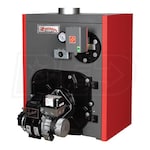 Crown Boiler TWZ075 - 91K BTU - 85.8% AFUE - Hot Water Oil Boiler - Chimney Vent - Includes Tankless Coil
