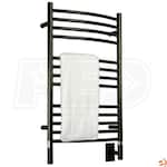 Amba Jeeves CCO-20 C Curved Electric Towel Warmer, Oil Rubbed Bronze, 20-1/2