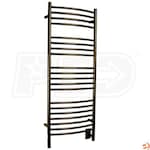 Amba Jeeves DCO-20 D Curved Electric Towel Warmer, Oil Rubbed Bronze, 20-1/2