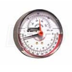 Watts Radiant Back Mount - Temperature and Pressure Gauge - 1/2
