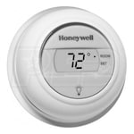 Honeywell Home-Resideo Digital Round Non-Programmable Thermostat - 24VAC - Gas or Oil Heat Only