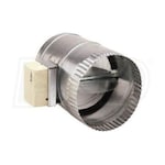 Aprilaire 8'' Motorized Zone Damper with Actuator - Round - Normally Open/Power Closed