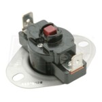 White Rodgers 3L02-160 Manual Reset Limit Control, Manual Cut-in/160 F Cut-out, Open on Rise
