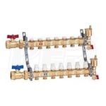 Caleffi Pre-assembled Distribution Manifold Assembly, 11 Outlets, 1-1/4