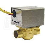 Honeywell Home-Resideo Motorized Low Voltage Normally Closed Zone Valve - 1/2