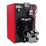 Crown Boiler FSZ080 - 73K BTU - 85.7% AFUE - Steam Oil Boiler - Chimney Vent - Includes Tankless Coil