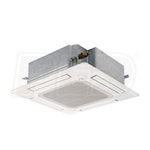 Mitsubishi - 42k BTU - P-Series Ceiling Cassette - For Single-Zone - Grille Sold Separately