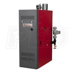 Crown Boiler Aruba 5 - 88K BTU - 84% AFUE - Hot Water Propane Boiler - Chimney Vent - 2,000 to 8,000 Ft. Altitude