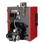 Crown Boiler Kingston - 147K BTU - 85.4% AFUE - Steam Oil Boiler - Chimney Vent - Includes Tankless Coil