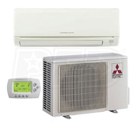 View Mitsubishi - 36k BTU Cooling Only - P-Series Wall Mounted Air Conditioning System - 14.0 SEER