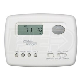 White Rodgers 1F72-151 70 Series Thermostat, Heat Pump, Programmable