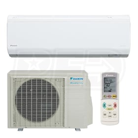 View Daikin - 9k BTU Cooling + Heating - Quaternity Wall Mounted Air Conditioning System - 26.1 SEER