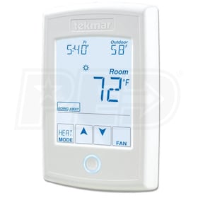 View Tekmar tekmarNet - 553 - Thermostat - 7-Day Programmable - tN2/tN4 Compatible - Two Stage Heat, One Stage Cool, One Fan - Touchscreen