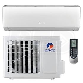 View Gree - 12k BTU Cooling + Heating - Vireo 115V Wall Mounted Air Conditioning System - 22.0 SEER