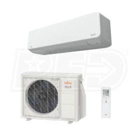 View Fujitsu - 12k BTU Cooling + Heating - LZAS Wall Mounted Air Conditioning System - 29.1 SEER