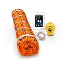 View SunTouch - TapeMat Kit with SunStat Connect - 100 Sq Ft - Radiant Floor Heating Mat Kit - 120V