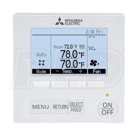 View Mitsubishi - Wired Remote Controller - Programmable - Wall Mounted