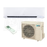 Daikin - 9k BTU Cooling + Heating - 17-Series Wall Mounted Air Conditioning System - 17.0 SEER