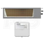 Durastar Sirius Heat™ Concealed Duct 2-Zone System - 18,000 BTU Outdoor - 12k + 12k Indoor - 19.0 SEER2