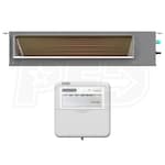 Durastar Sirius Heat™ Concealed Duct 3-Zone System - 36,000 BTU Outdoor - 12k + 12k + 18k Indoor - 19.0 SEER2