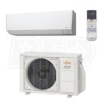 Fujitsu - 9k BTU Cooling + Heating - LZBH Wall Mounted Air Conditioning System - 33.1 SEER