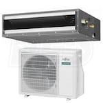 Fujitsu - 12k BTU Cooling + Heating - Slim Concealed Duct Air Conditioning System - 20.2 SEER