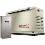 Generac Guardian® 20kW Standby Generator System (200A Service Disconnect + AC Shedding) w/ Wi-Fi + QwikHurricane® Pad + Battery