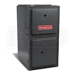 Goodman - 2.0 Ton Cooling - 80k BTU/Hr Heating - Two-Stage Heat Pump + Furnace Kit - 15.5 SEER - 96% AFUE - For Upflow Installation
