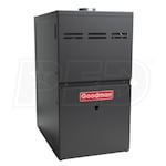 Goodman - 1.5 Ton Cooling - 60k BTU/Hr Heating - Heat Pump + Furnace Kit - 15.0 SEER - 80% AFUE - Horizontal
