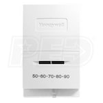 Honeywell Home-Resideo Mercury-Free Econo Non-Programmable Thermostat - Heat Only - Low Temperature Scale
