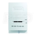 Honeywell Home-Resideo Mercury-Free Econo Non-Programmable Thermostat - Heat/Cool or Heat Pump