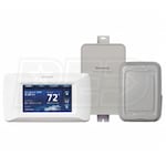Honeywell Home-Resideo Prestige® RedLINK IAQ Thermostat Kit - EIM - Outdoor Sensor - 4H/2C Heat Pump, 3H/2C Conventional