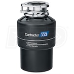 InSinkErator® Contractor 333 - 3/4 HP - Continuous Feed Garbage Disposal - Stainless Steel Grinder