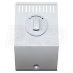 King Electric - Single Pole Thermostat kit - White