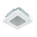 LG Ceiling Cassette Mini Split LGRED° Heat Pump System - 5-Zone - 48k BTU Outdoor - 7k + 7k + 9k + 9k + 18k Indoor - 20.5 SEER2 - R-32