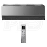 LG Art Cool Mirror Ductless Mini Split Heat Pump System - 3-Zone - 36k BTU Outdoor - 12k + 12k + 18k Indoor - 21.5 SEER2 - R-32