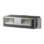 LG Concealed Duct 2-Zone System - 48,000 BTU Outdoor - 24k + 24k Indoor - 17.5 SEER