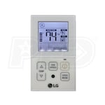 LG Concealed Duct 2-Zone LGRED° Heat System - 24,000 BTU Outdoor - 9k + 18k Indoor - 17.0 SEER2