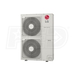 LG Concealed Duct 2-Zone LGRED° Heat System - 36,000 BTU Outdoor - 12k + 18k Indoor - 17.5 SEER