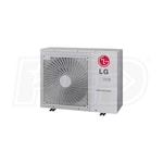 LG Ceiling Cassette 4-Zone System - 30,000 BTU Outdoor - 7k + 7k + 12k + 12k Indoor - 22.0 SEER2