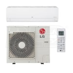 LG - 30k BTU Cooling + Heating - Wall Mounted Air Conditioning System - 20.0 SEER (Scratch and Dent)