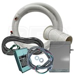 Primary Mini Split Installation Starter Kit for Cassettes and Concealed Duct Units - 15' Long - 1/4
